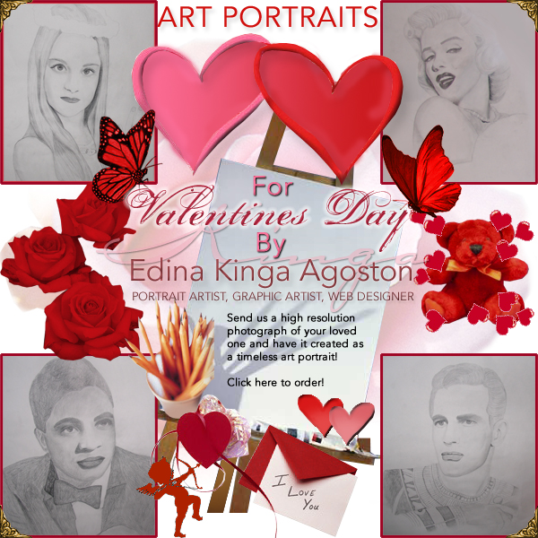 valentines day portraits